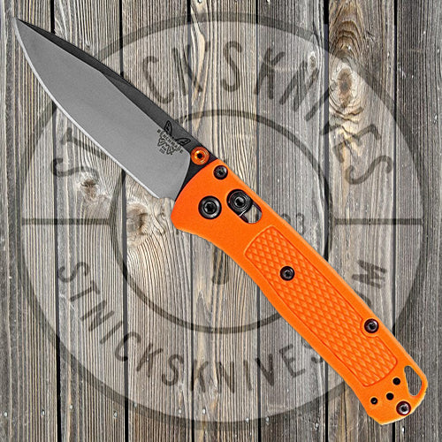 Benchmade Mini Bugout - AXIS Lock - Orange Grivory - 533 | SNK/WTO
