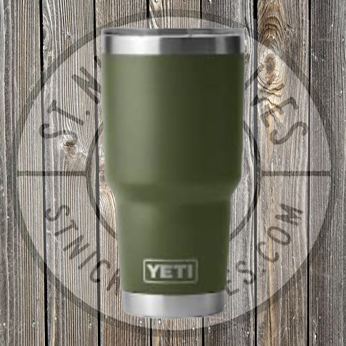 Yeti Rambler 30 oz Tumbler - Highlands Olive