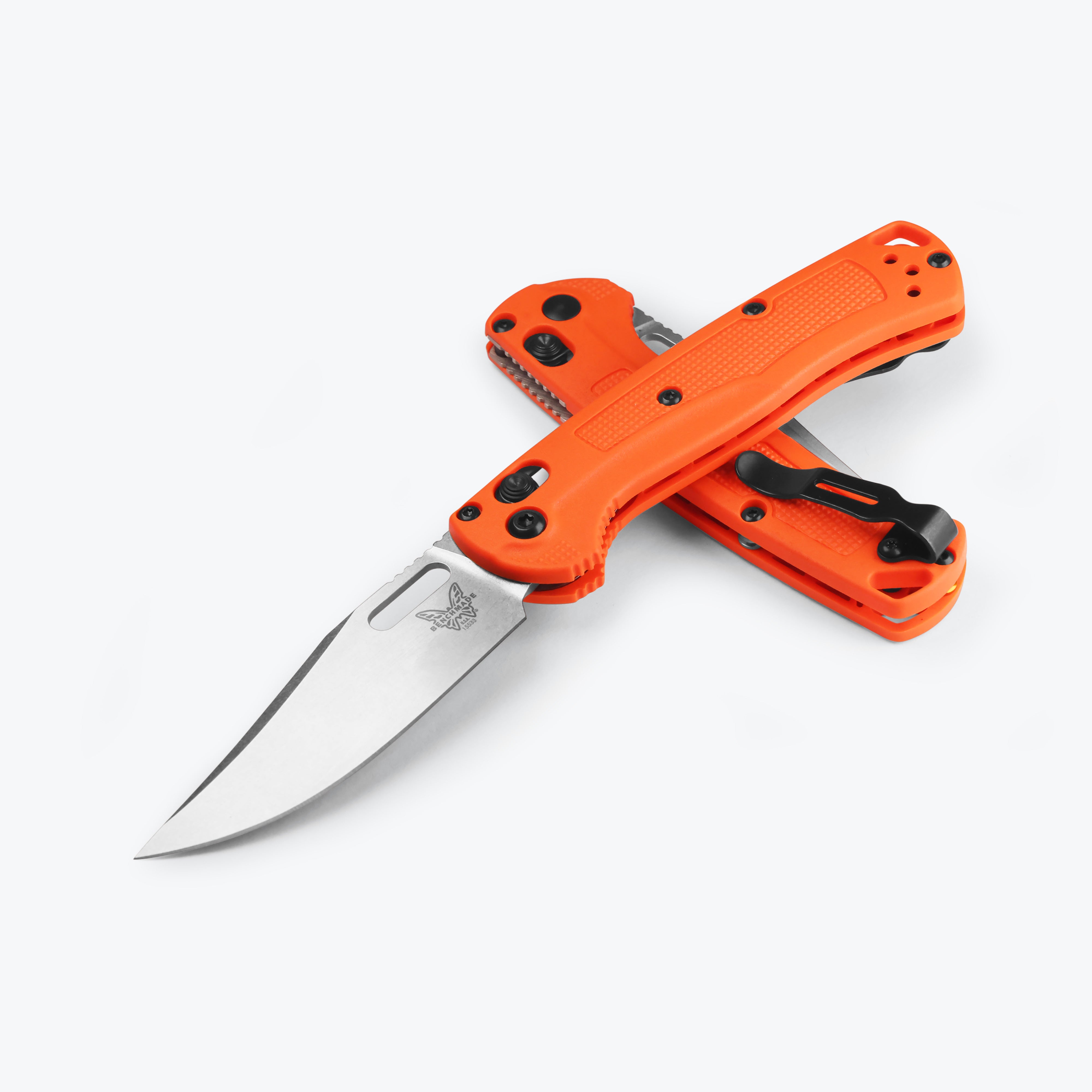 Benchmade Mini Taggedout - AXIS Lock - HUNT Series - CPM-154 - Grivory Handle - 15533