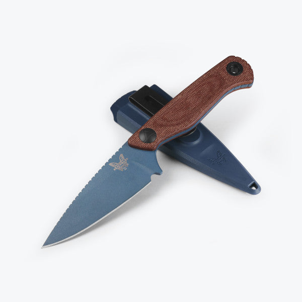 Benchmade Dacian - Brown Canvas Micarta - Spear Point CPM-Magnacut Blade - 203BT-01