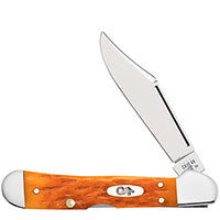 Case Mini Copperlock - Peach Seed Jig Persimmon Orange Bone - 26563