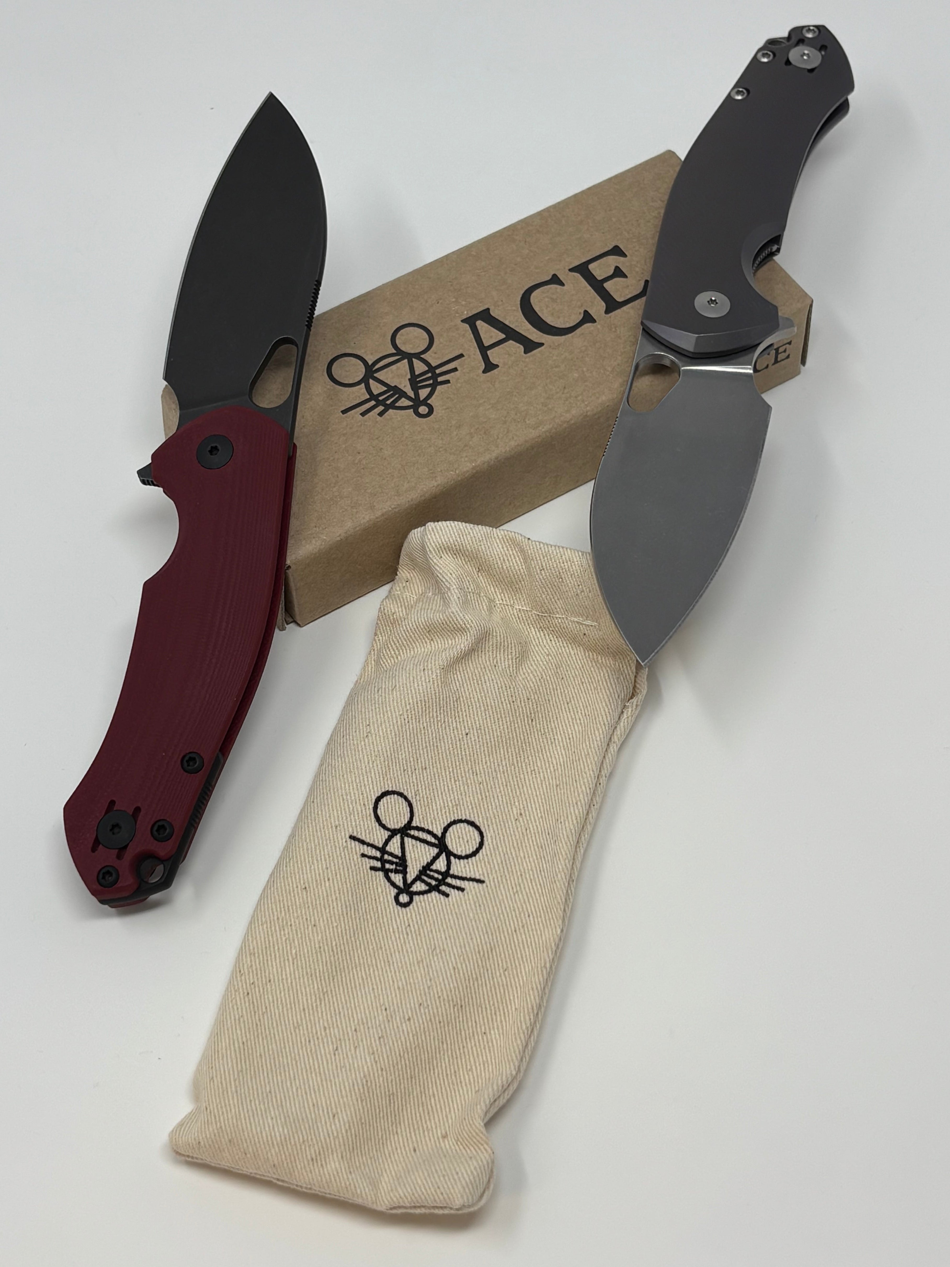 GiantMouse ACE Biblio XL - St. Nick's Knives Exclusive Combo Pack