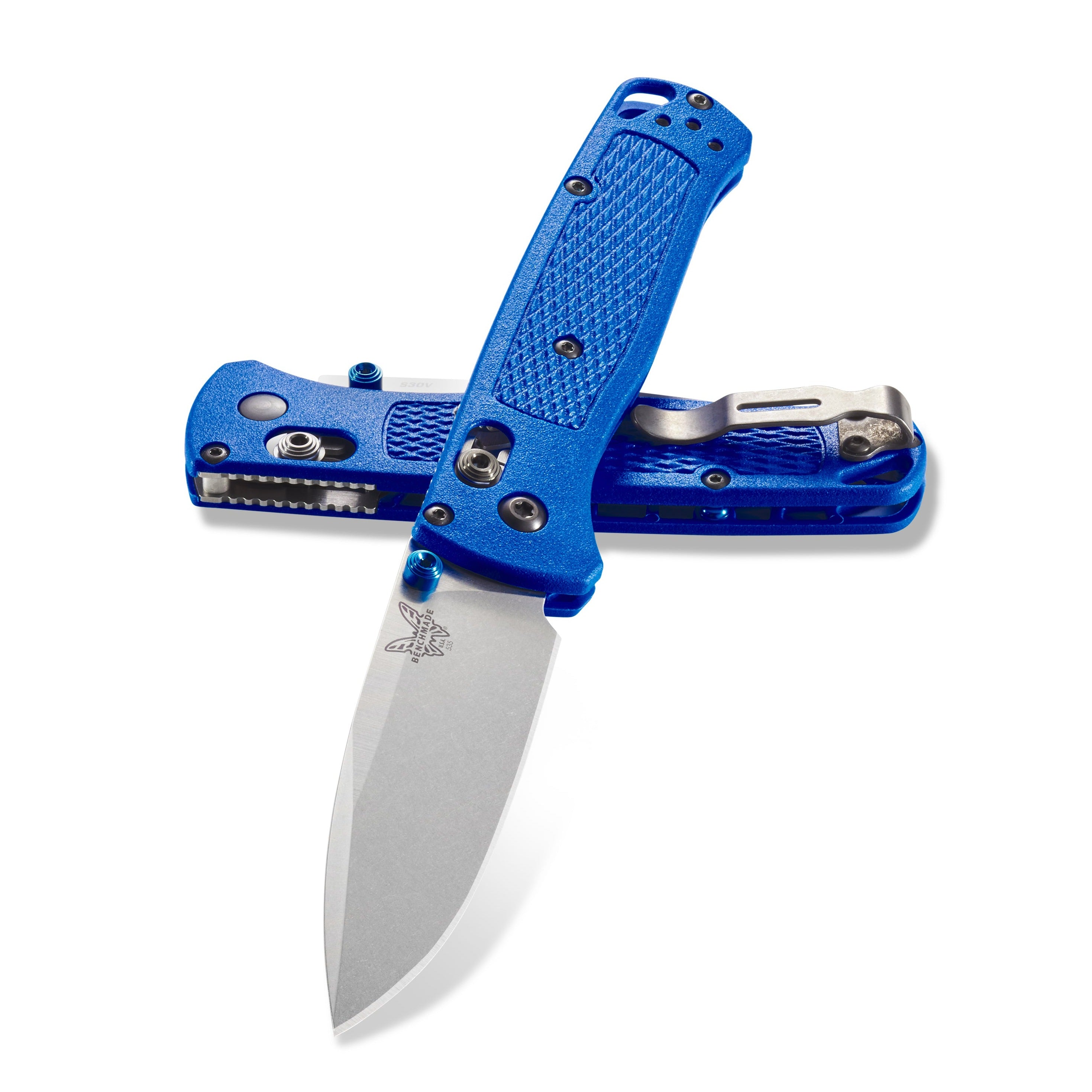 Benchmade Bugout - AXIS Lock - Blue Grivory - 535