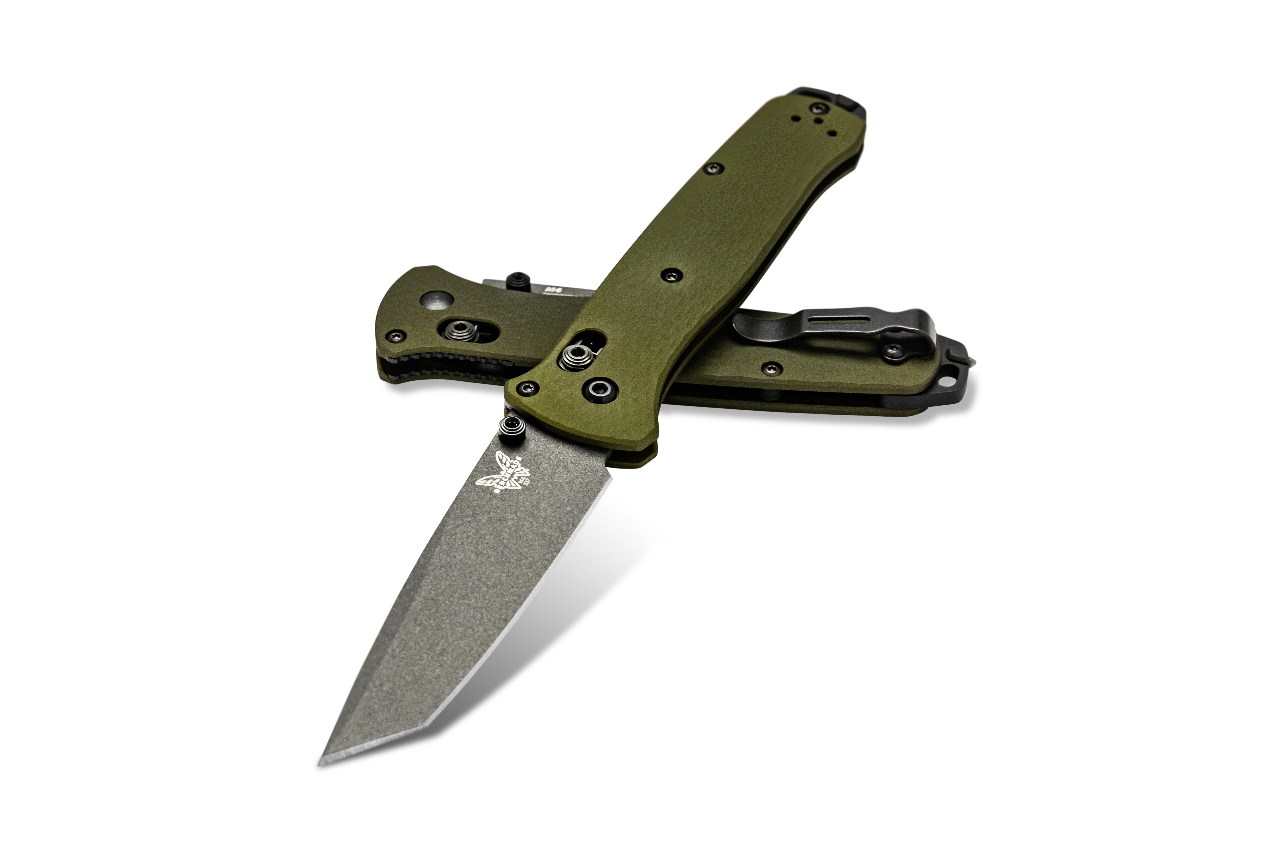 Benchmade Bailout - M4 Tanto Blade - Green Aluminum Handle - 537GY-1