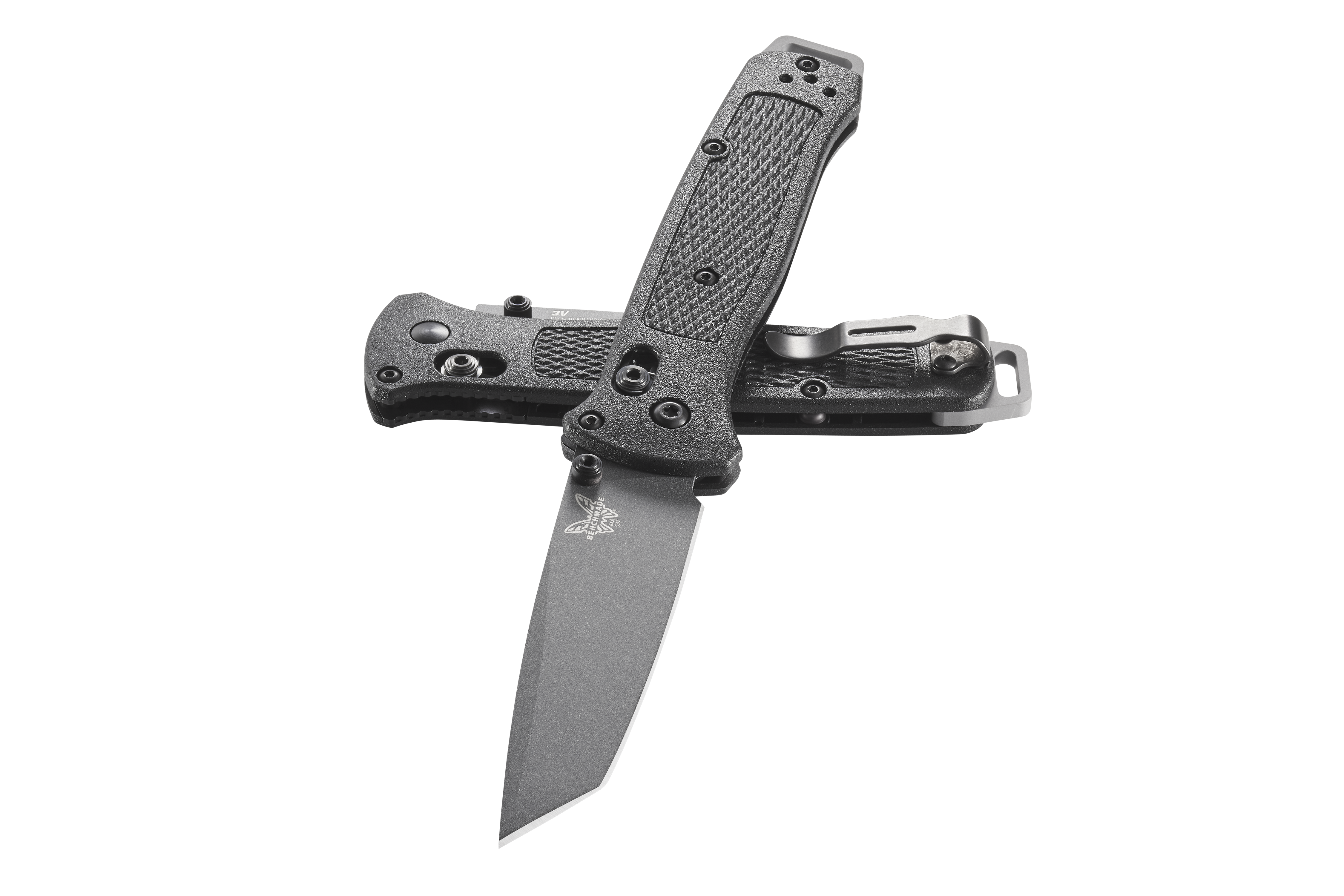 Benchmade Bailout - 3V Tanto Blade - Black Grivory Handle - 537GY