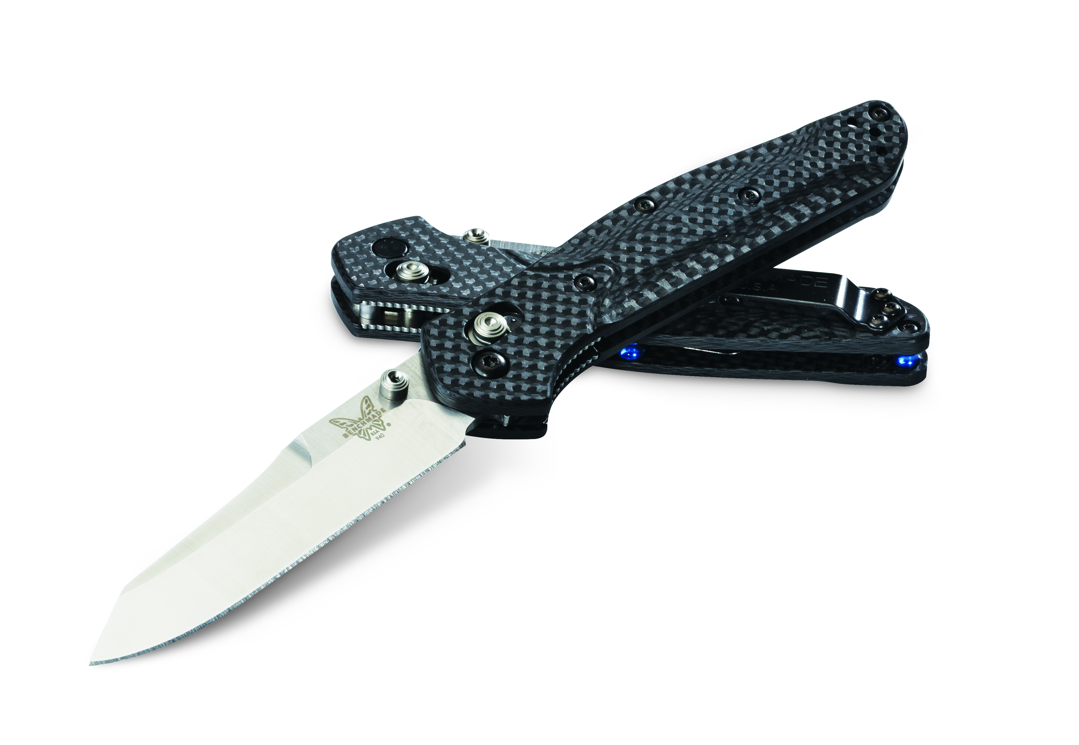 Benchmade 940 Osborne - AXIS Lock - Carbon Fiber - Stonewashed S90 Blade - 940-1