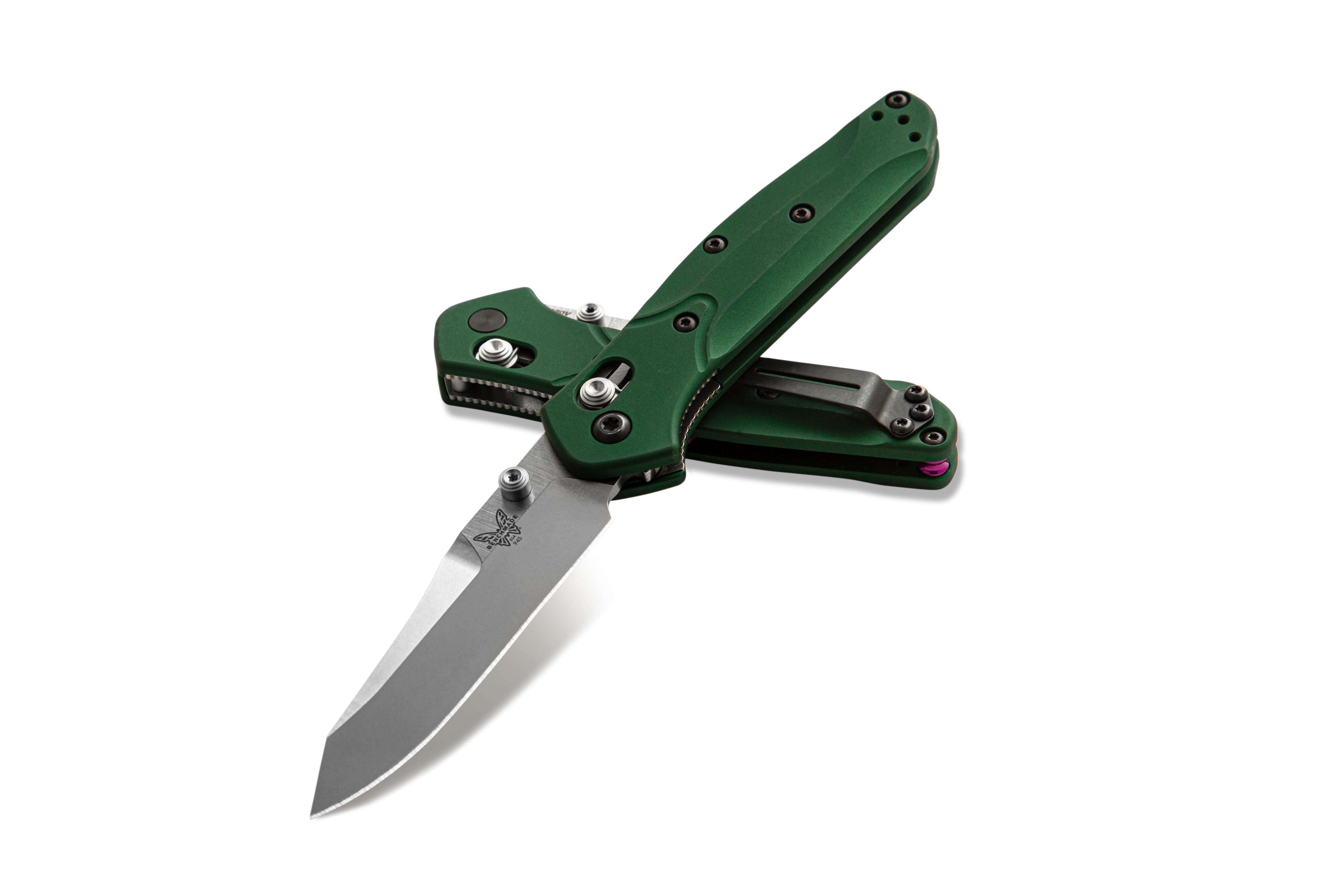 Benchmade 945 Mini Osborne - Green Aluminium - S30V - 945