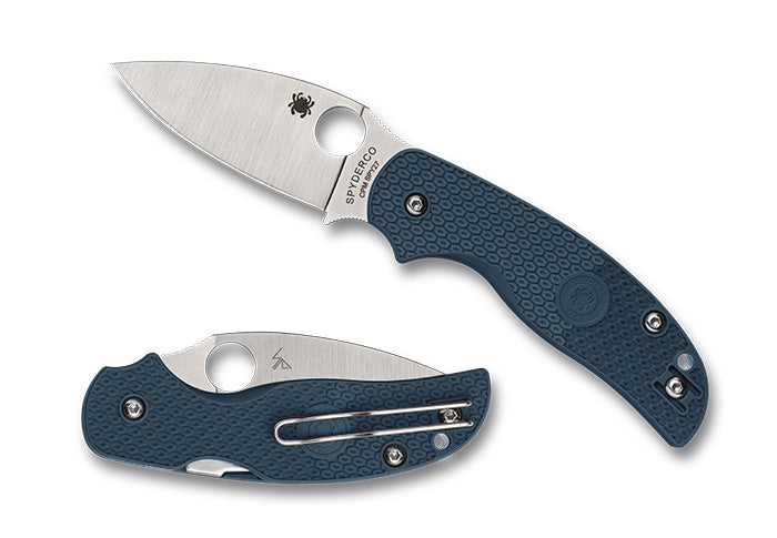 Spyderco Sage 5 - Cobalt Blue FRN - CPM-SPY27 Steel - C123PCBL