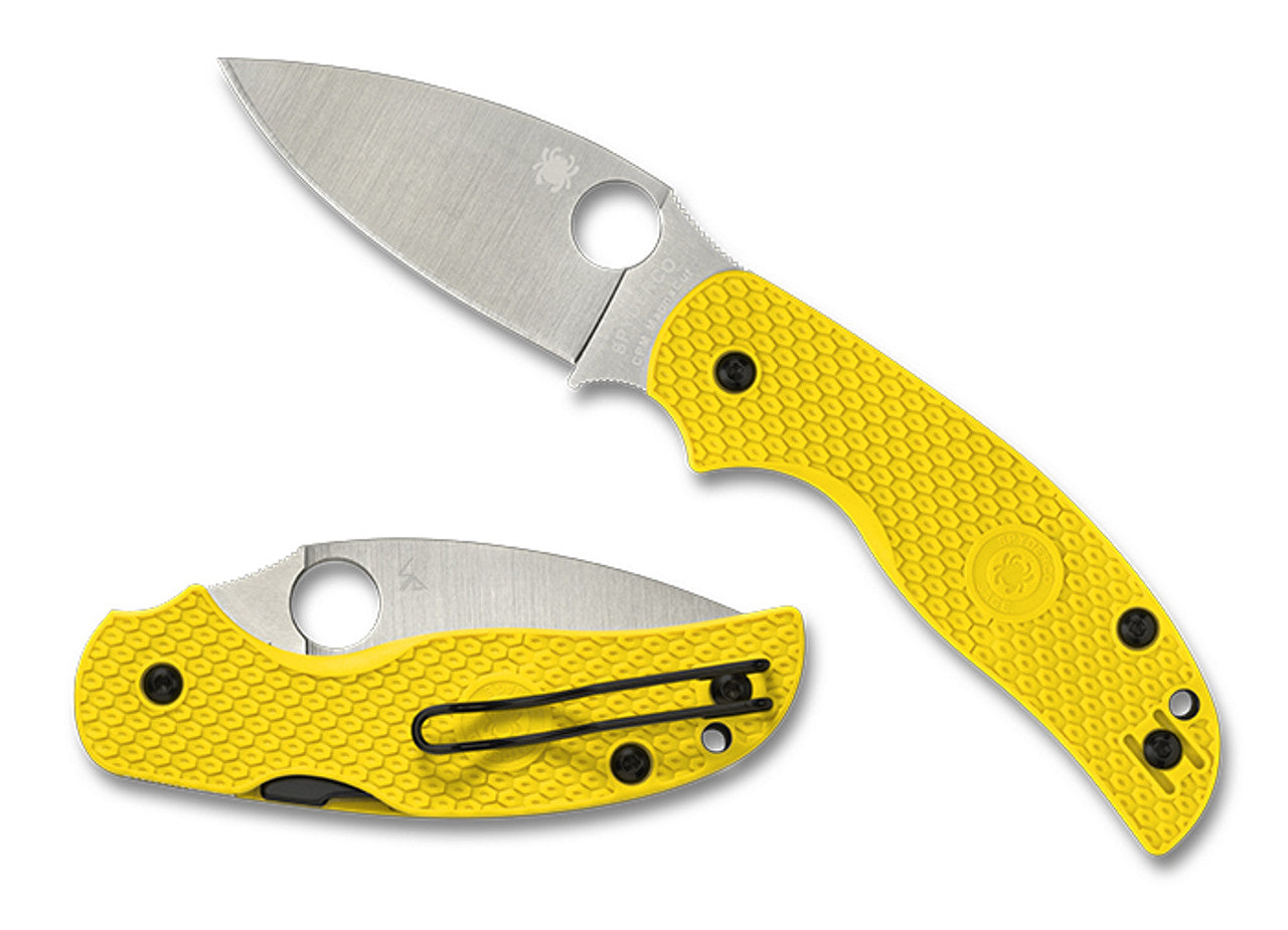 Spyderco Sage 5 Salt  - Yellow FRN - CPM-Magnacut - C123PYL