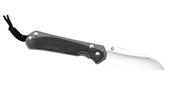 Chris Reeve Knives Large Sebenza 31 - Left Handed - Black Canvas Micarta Inlay - Insingo - L31-1221