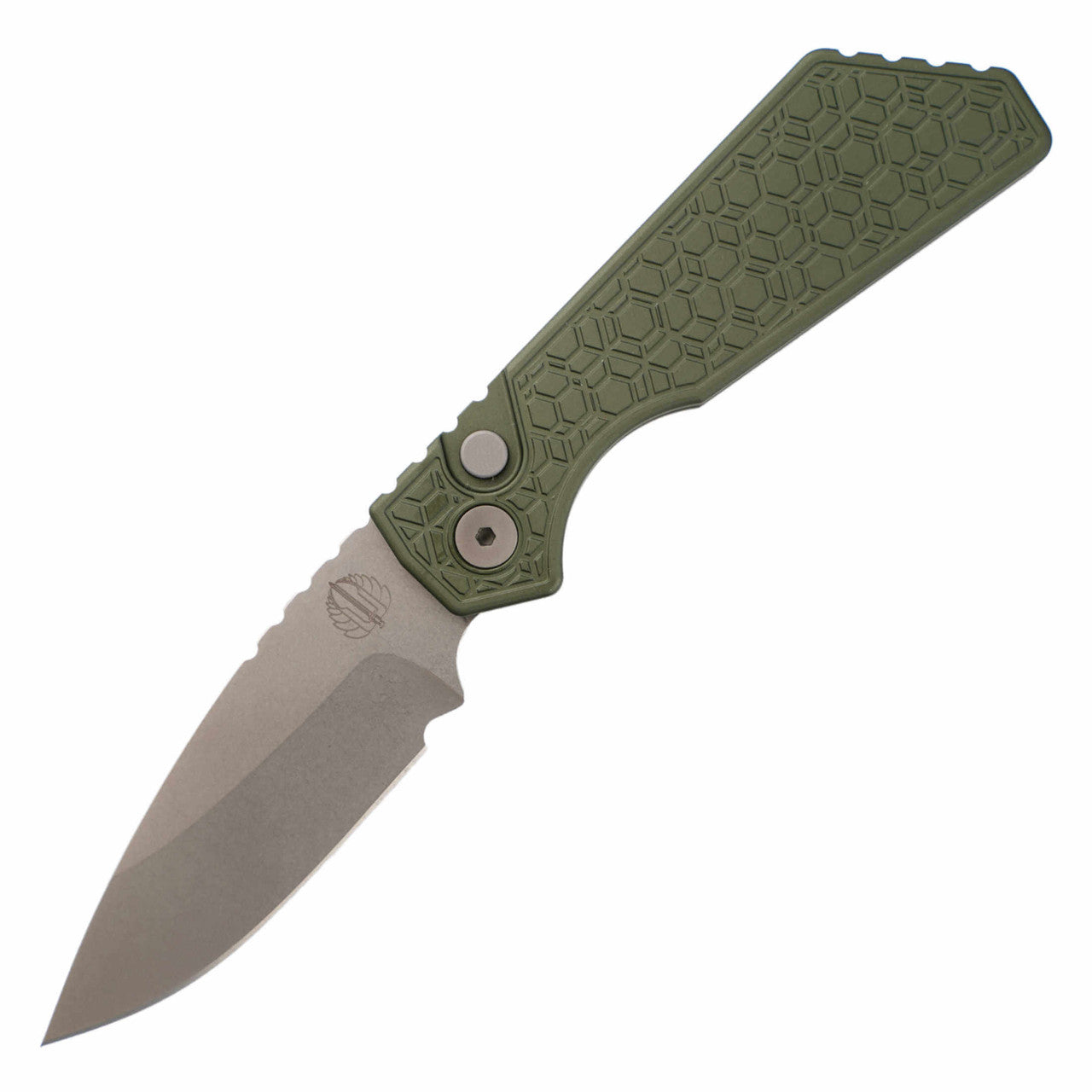 Pro-Tech Knives Strider PT+ Automatic - Gridlock Green Handle - CPM-Magnacut Blade