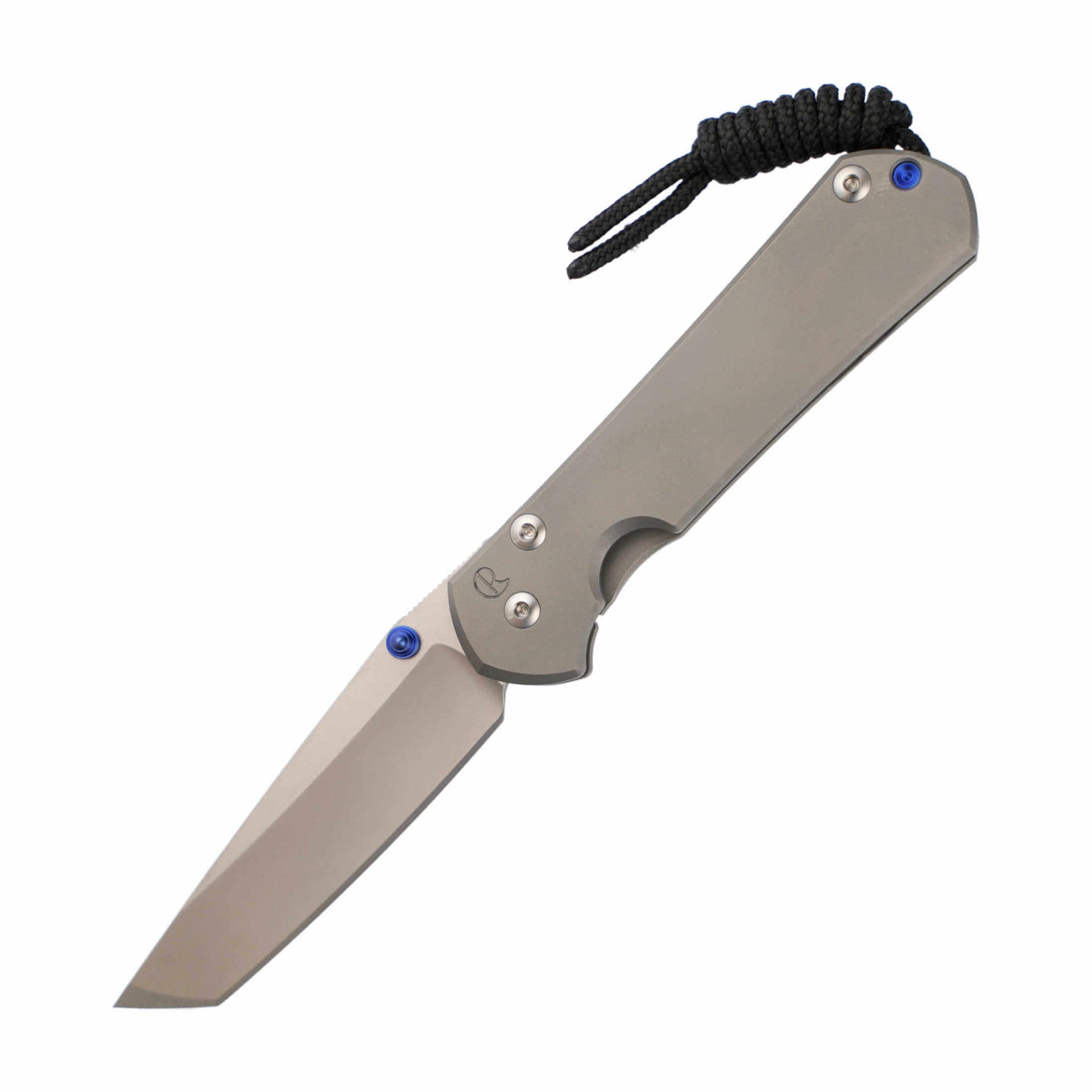 Chris Reeve Small Sebenza 31 - Tanto - Glass Blasted Handle - S31-1687