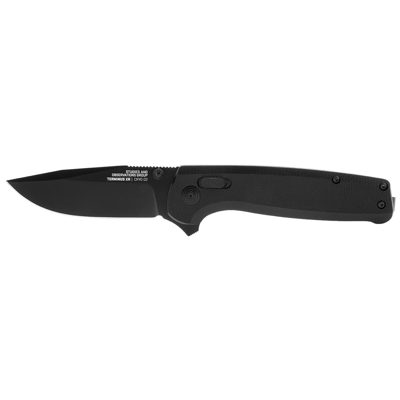 SOG Terminum XR G10 - Black - D2 Steel - SOG-TM1027-BX