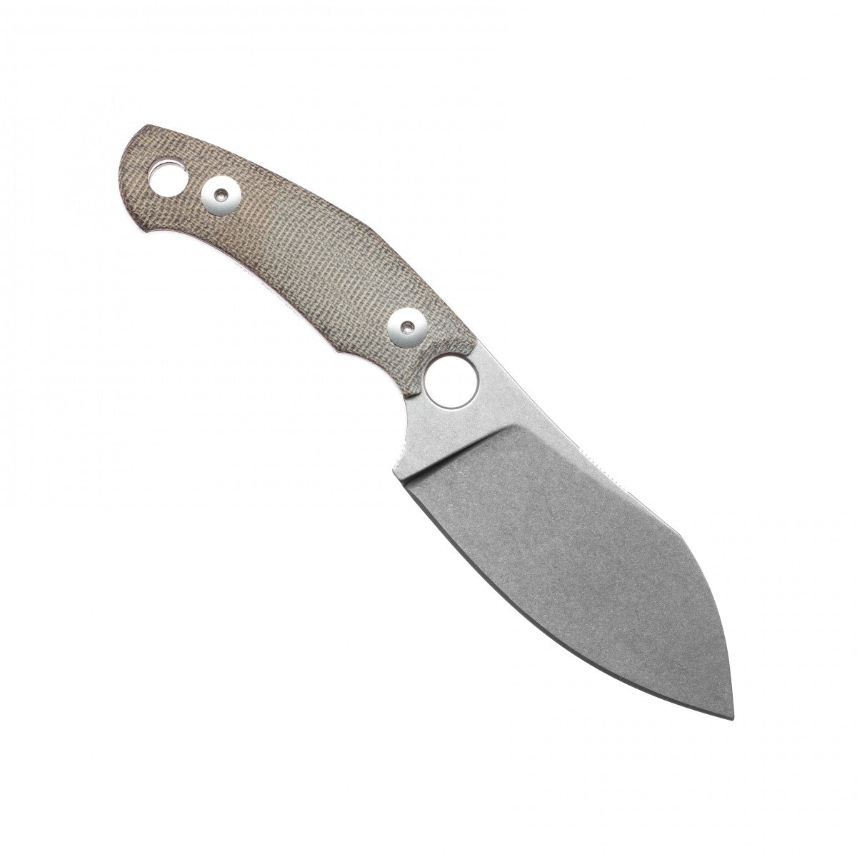 GiantMouse Knives GMF1-XL - Fixed Blade - N690 Steel - Micarta Handle - 0