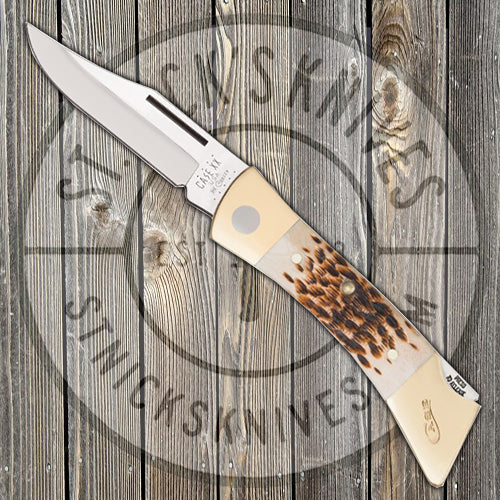 Case Knives XX-Changer - Large Lockback - Amber Bone Handle - 00050