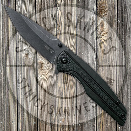 Kershaw Knives Pushrod- Assisted Opening - Black GFN - 1345