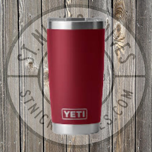 Yeti 10 Ounce Rambler Tumbler with MagSlider Lid - Rescue Red