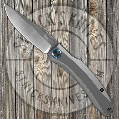 Kershaw Knives Highball - Gray PVD Stainless Handle - D2 Blade - 7010