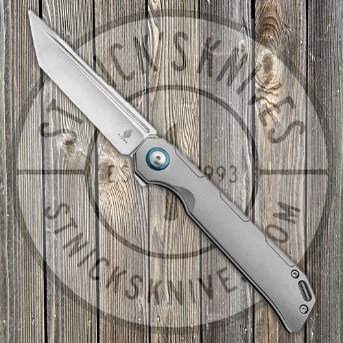 Kizer - Begleiter - Titanium - Frame Lock - Tanto Blade - Ki4458T1