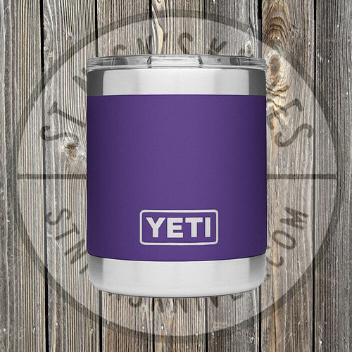 YETI Rambler Lowball 10oz - Peak Purple - TackleDirect